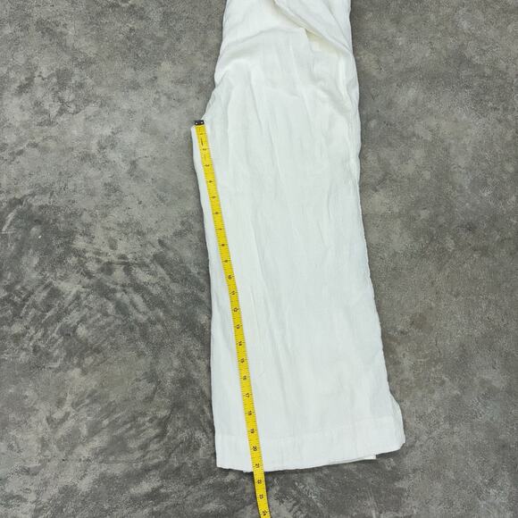 Free People On The Run Jumper Jumpsuit White Womens XS Boho Beach Bridal Flaws - Picture 10 of 12